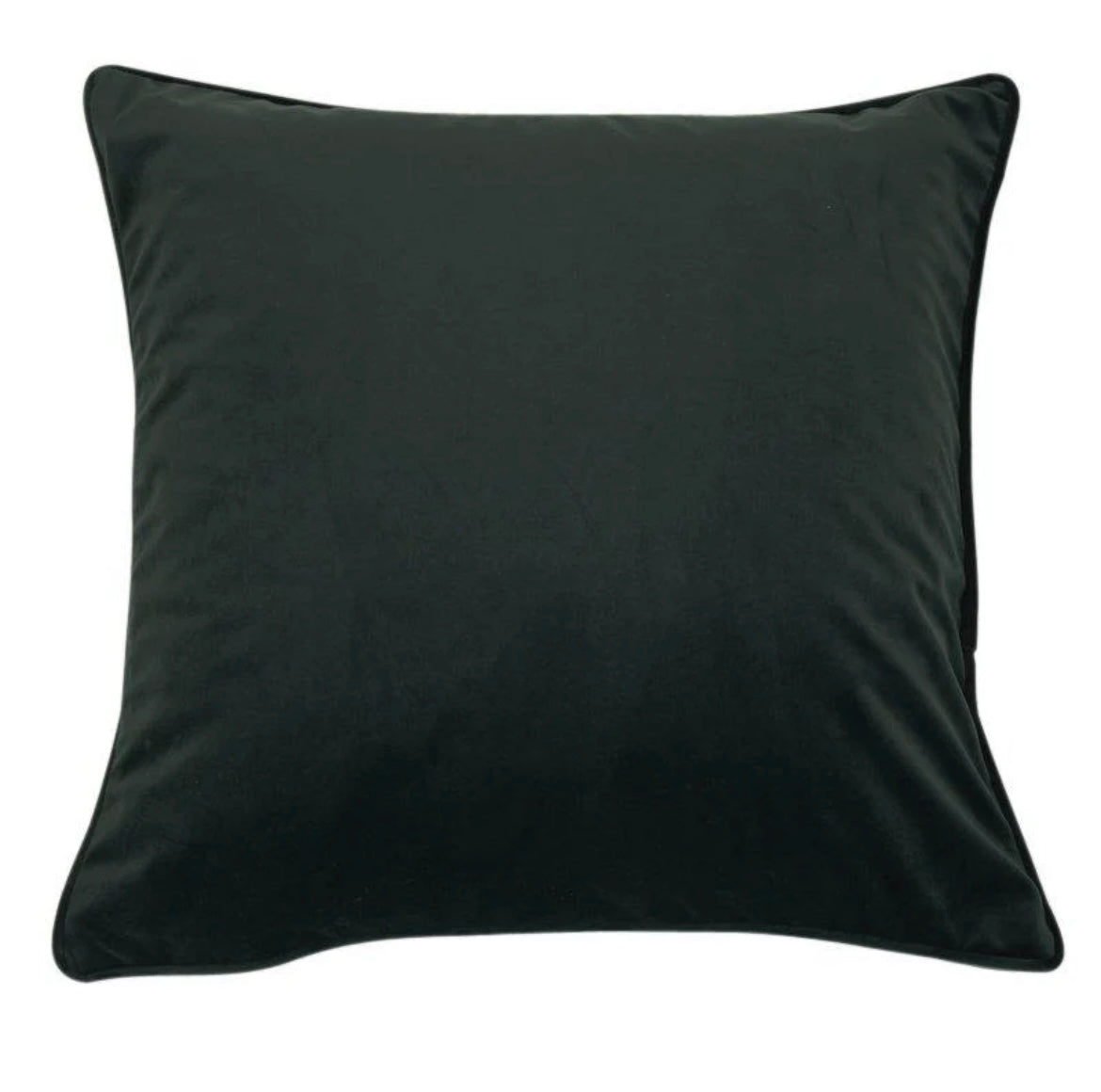 Anna Kuddfodral sammet 45x45 cm - Grön